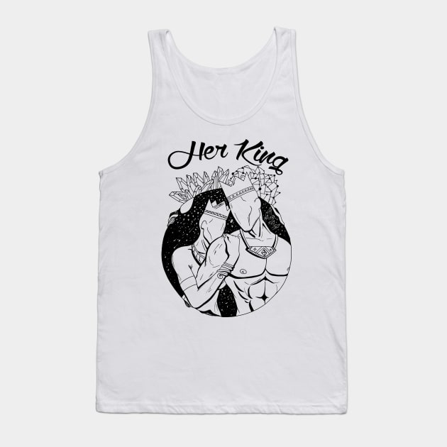 King and Queen Of The Stars - Her King Tank Top by kenallouis